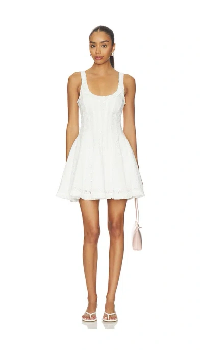 V. Chapman Moxie Dress In White