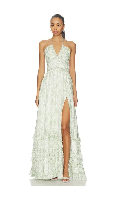 V. Chapman Scarlette Dress In Green