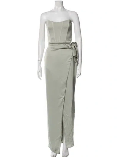 Pre-owned V. Chapman Strapless Long Dress