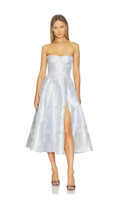 V. Chapman Vanessa Dress In Gray