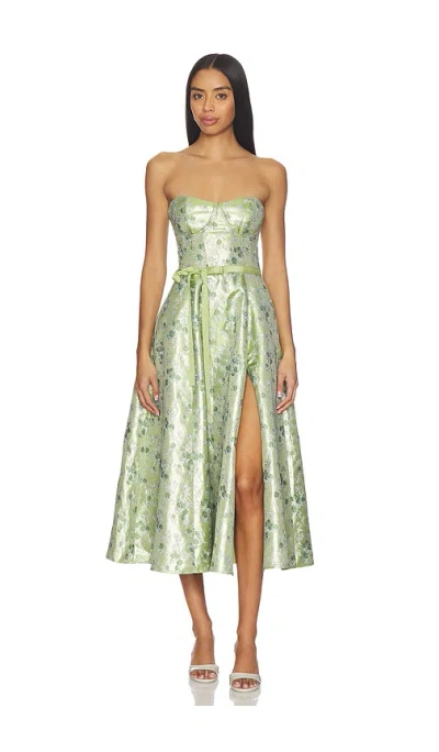 V. Chapman Vanessa Dress In Green