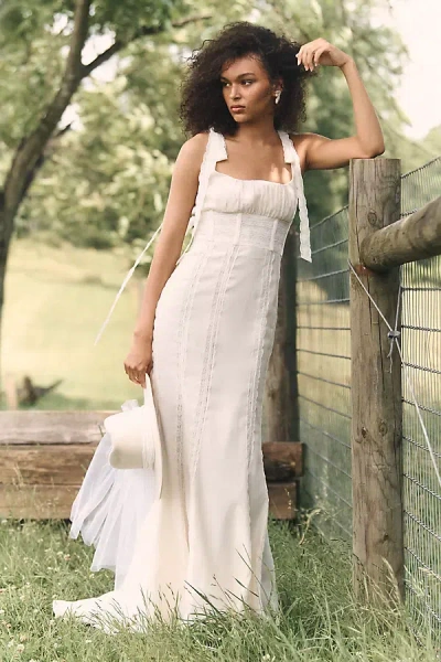 V. Chapman X Kristopher Brock Seville Dress In White