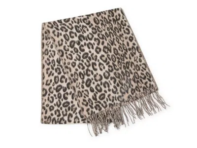 V Fraas V. Fraas Cashmink Muffler Scarf In Brown