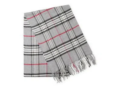 V Fraas V. Fraas Cashmink Muffler Scarf In Gray