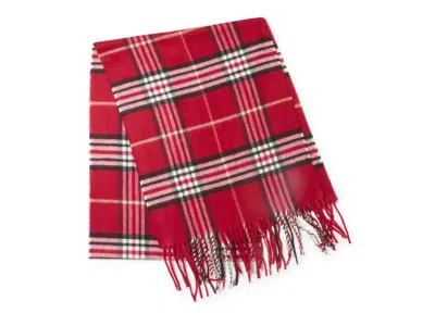 V Fraas V. Fraas Cashmink Muffler Scarf In Red