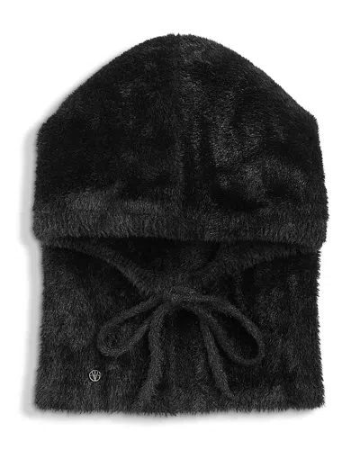 V Fraas Fuzzy Balaclava - Exclusive In Black