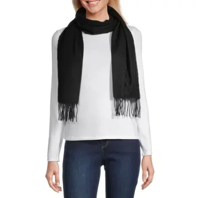 V Fraas Oblong Scarf In Black