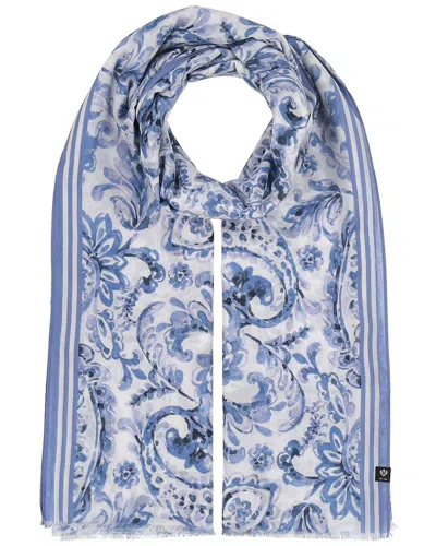 V Fraas V. Fraas Paisley Maxi Wrap Scarf