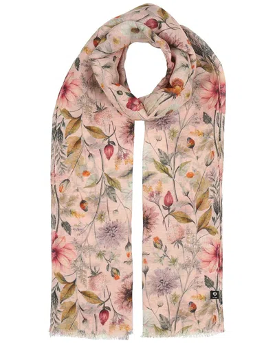 V Fraas V. Fraas Vintage Floral Scarf In Multi