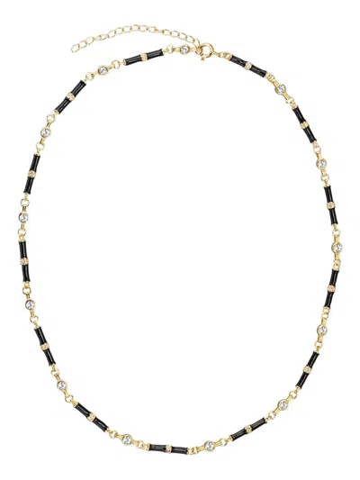 V Jewellery Marlowe Lobster-fastening Necklace In Gold