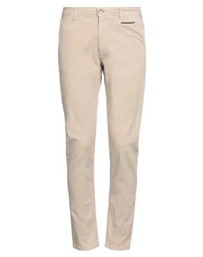 V2® Brand V2 Brand Man Pants Beige Size 38 Cotton, Elastane