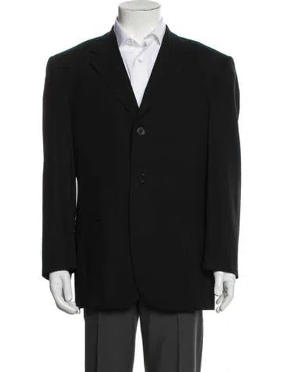 Pre-owned V2 Versace Classic Blazer In Black