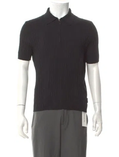 Pre-owned V2 Versace Classic Short Sleeve Shirt W/ Tags In Gray