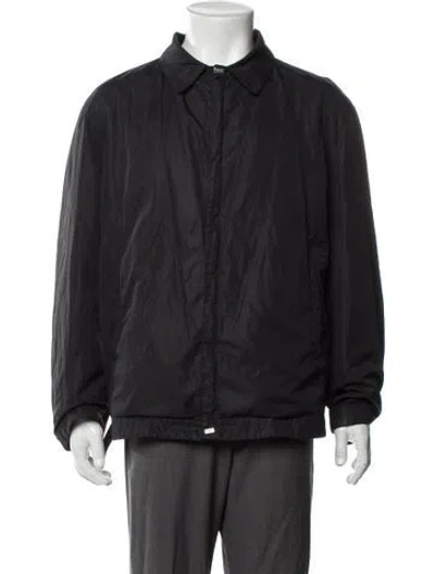 Pre-owned V2 Versace Classic Windbreaker In Gray