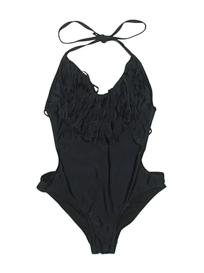 Pre-owned V28 One Piece Swimsuit In Black