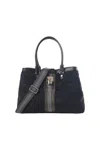 V73 - Shopping Bag Black/multicolor 73bs7d005 In Black
