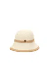 V73 Angelica Crochet-knit Bucket Hat