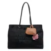 V73 Secret Garden Shopping Bag In Black