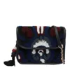 V73 Melia Push-lock Cross Body Bag In Blue