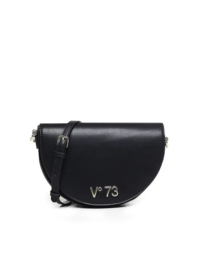 V73 Bamboo Shoulder Bag In Black