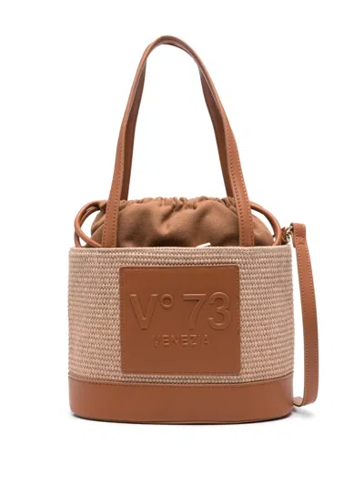 V73 Beatrix Bucket Bag In Brown