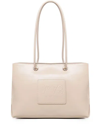 V73 Beatrix Shoulder Bag In Beige