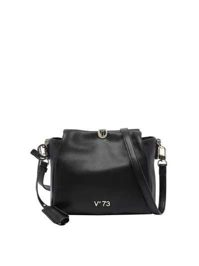 V73 V°73 Beige Keira Handbag In Black