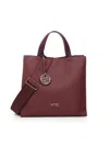 V73 Blake Tote Bag In Burgundy
