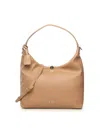 V73 Keira Curved-handle Shoulder Bag In Brown