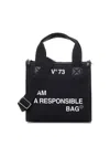 V73 RESPONSIBILITY TOTE BAG