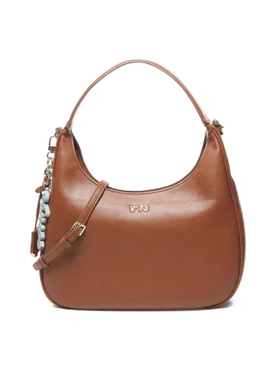 V73 Penelope Leather Bag In Brown