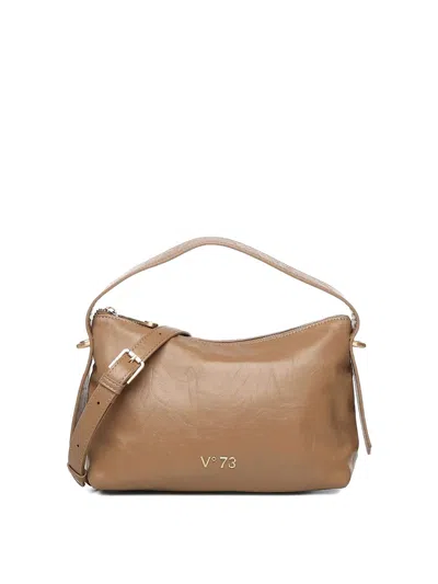 V73 Shoulder Bag Isabella Taupe In Brown