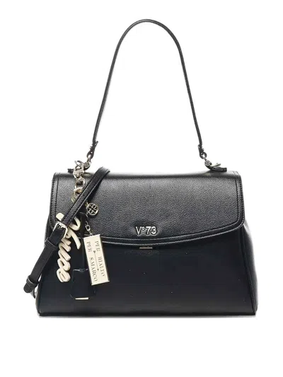 V73 Penelope Black Shoulder Bag