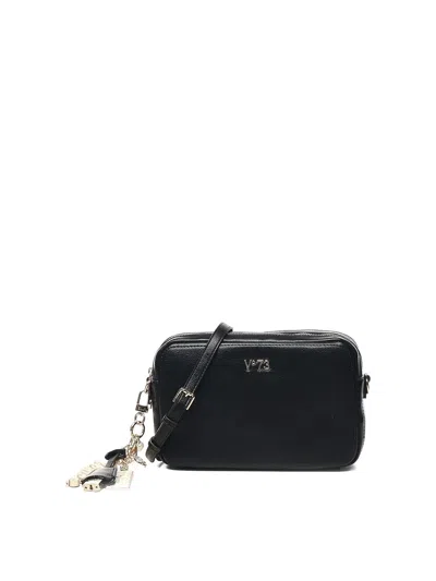 V73 Penelope Black Shoulder Bag