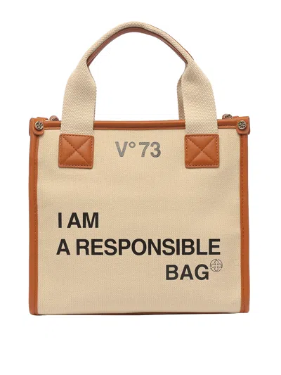 V73 Bolso Shopping - Beis In Beige