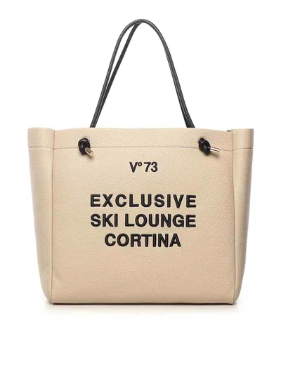 V73 Cortina Shopping Bag In Sand