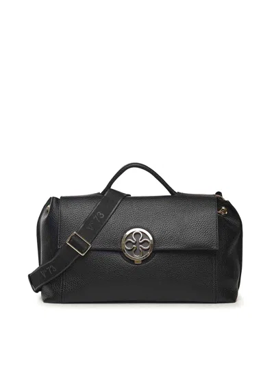 V73 Federica V Handbag In Black