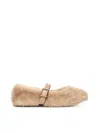 V73 Bridget Shoes Ballet Flats In Neutral