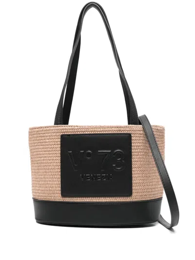 V73 Cat Bucket Bag In Neutrals