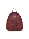 V73 Cate Backpack With Logo In Brown