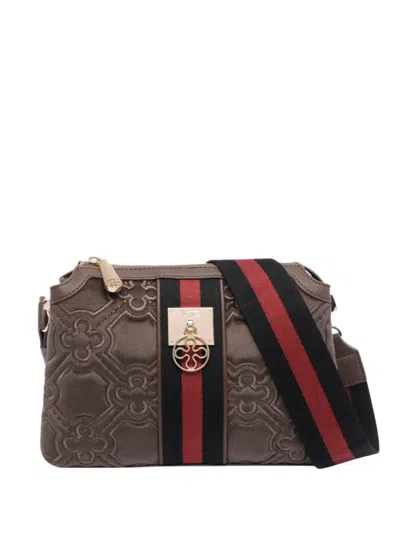 V73 Cate Logo-plaque Crossbody Bag In Red