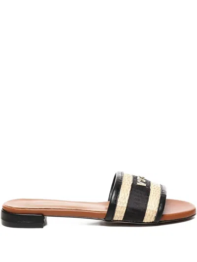 V73 Ciabette Janette Striped Open-toe Sandals