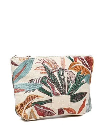 V73 Clarissa Clutch Bag In Green