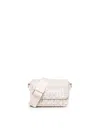 V73 Responsibility Logo Crossbody Bag In Offwhite