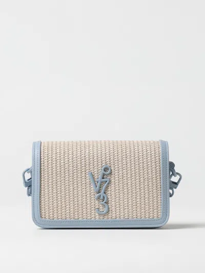 V73 Crossbody Bags  Woman Color Gnawed Blue