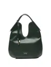 V73 Curved-handle Tote Bag In Green