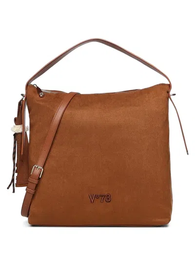 V73 Danielle Shoulder Bag In Brown
