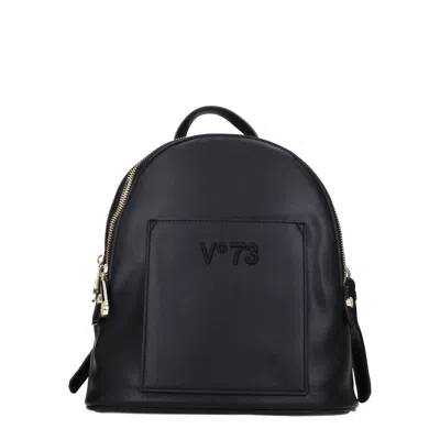 V73 V°73 Echo 73 女式背包和单肩包 聚氨酯 黑色 In Black