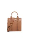 V73 Small Shopping Echo 73 Tote Bag In Leather Brown