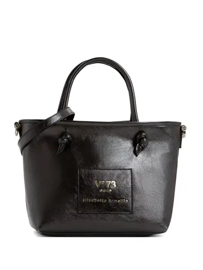 V73 Eli Pop Tote Bag In Black